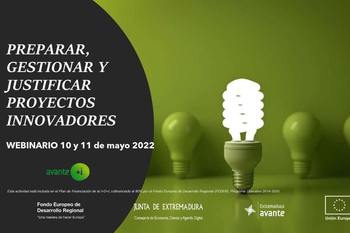 Dos webinarios sobre innovación, en mayo, para reforzar la competitividad empresarial de la región