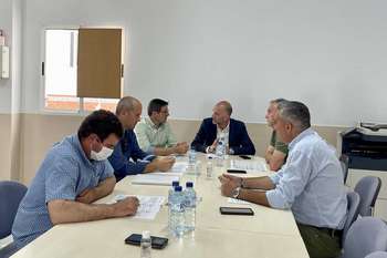 La Junta reitera su compromiso con la Comunidad de Regantes de Valle del Zújar