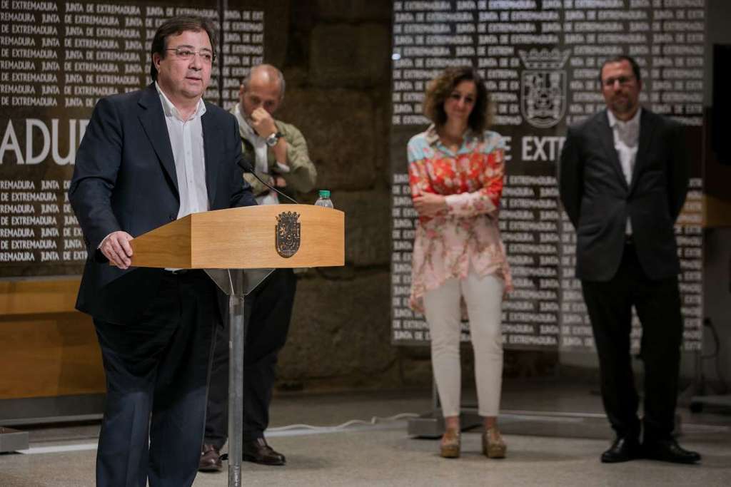 Fernández Vara confirma la instalación de una gigafactoría en ExpacioNavalmoral promovida por la multinacional Envision y Acciona