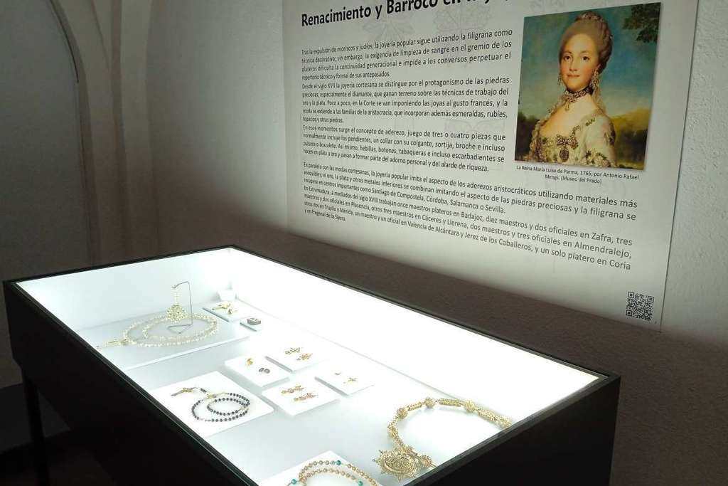 Visitas guiadas en el Museo de Cáceres para conocer la joyería de filigrana cacereña