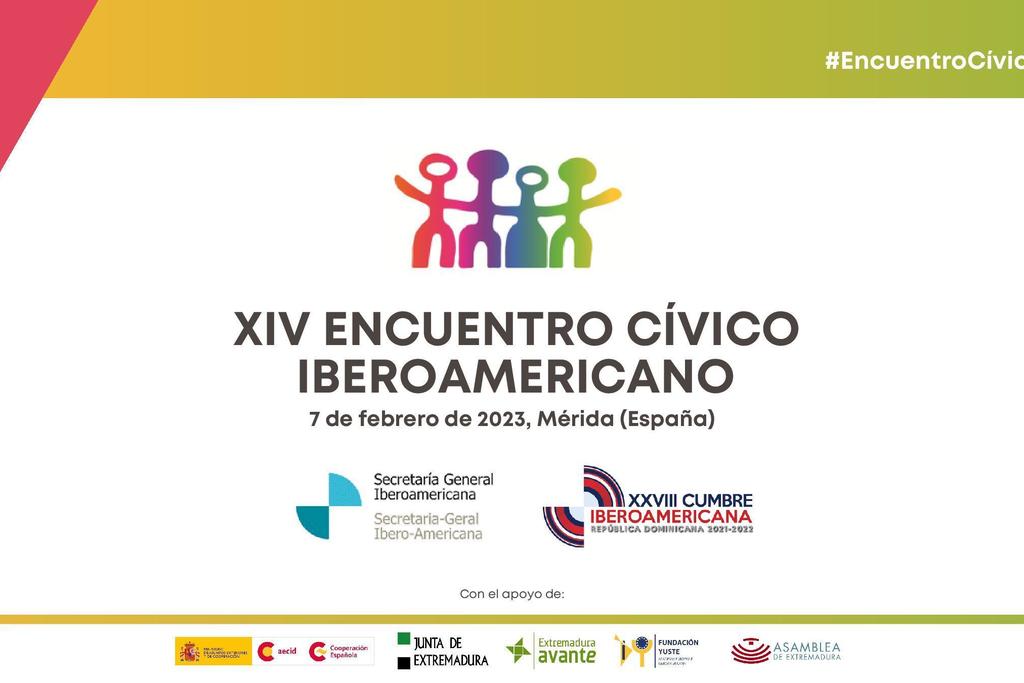 Extremadura acoge los días 7 y 8 de febrero el XIV Encuentro Cívico Iberoamericano