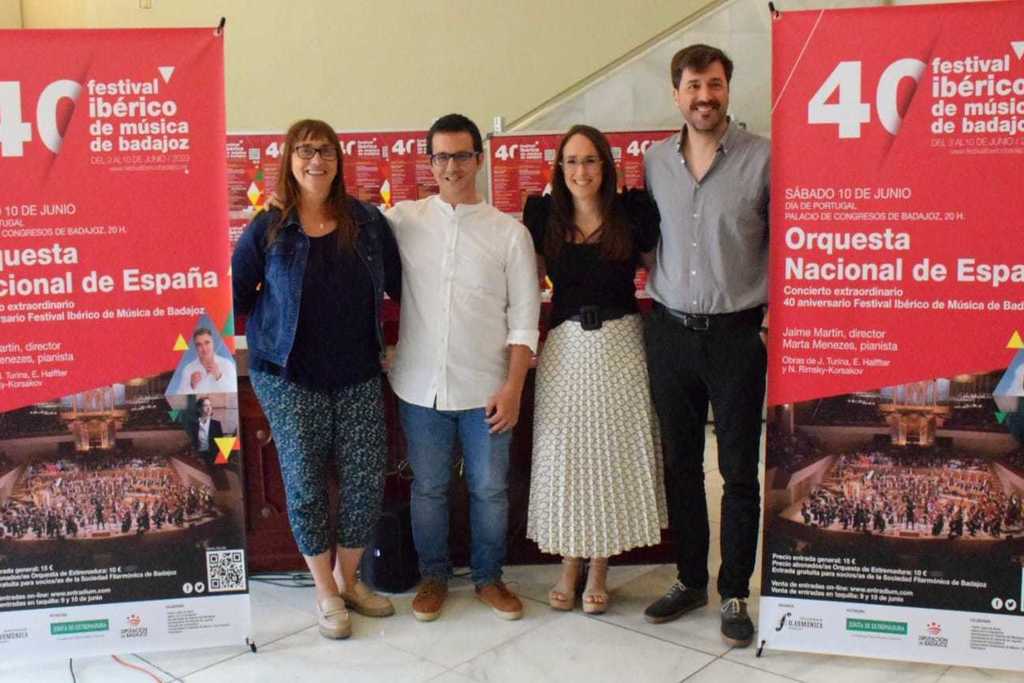 El Festival Ibérico de Música de Badajoz celebra su 40 edición con un concierto de la Orquesta Nacional de España