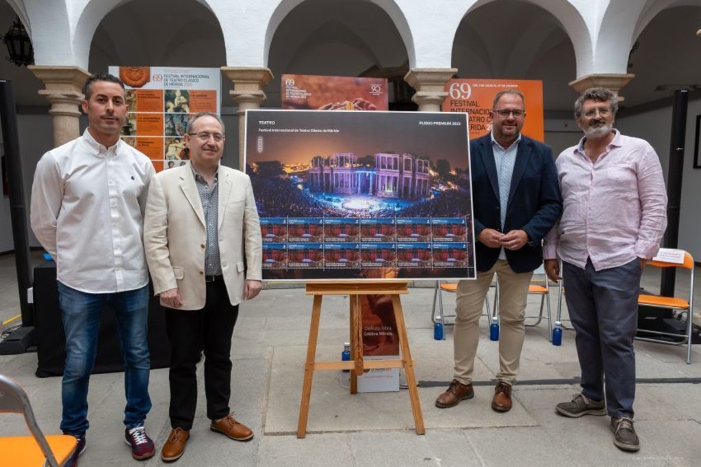 El Festival Internacional de Teatro Clásico de Mérida ya tiene su propio sello de Correos