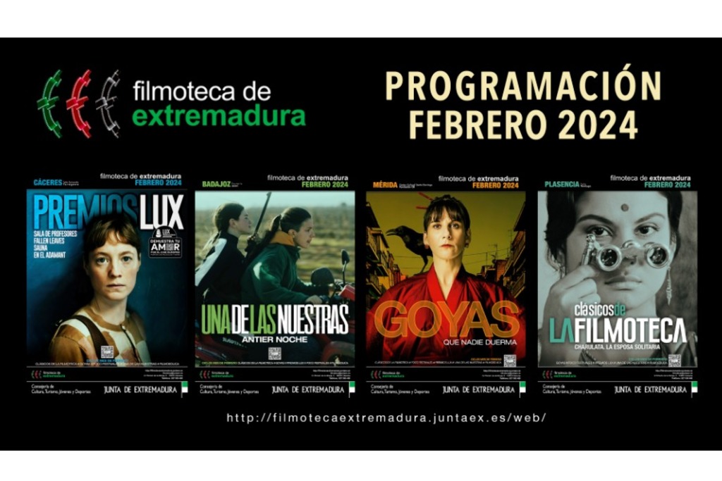 La Filmoteca de Extremadura programa seis ciclos de cine en sus cuatro sedes de la región para el mes de febrero