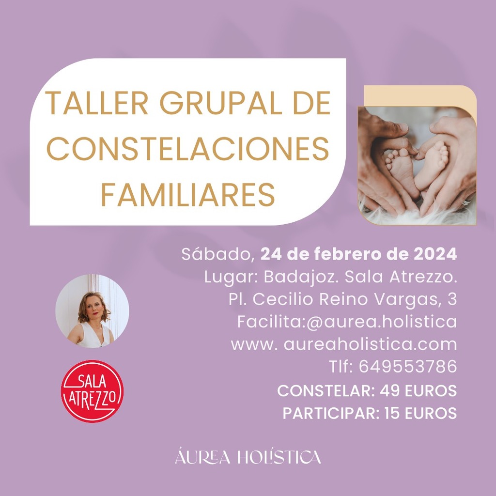 Post Taller constelaciones familiares Badajoz