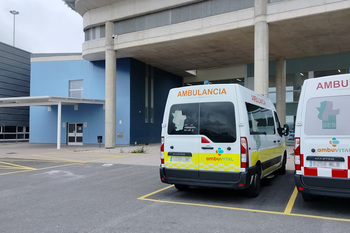 Nuevo acceso para los pacientes trasladados en ambulancia al Hospital Universitario de Cáceres
