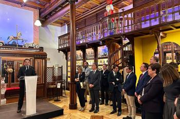 Abel Bautista inaugura el Hotel Tres Campanas de Badajoz, que contribuirá a la regeneración del Casco Antiguo de la ciudad