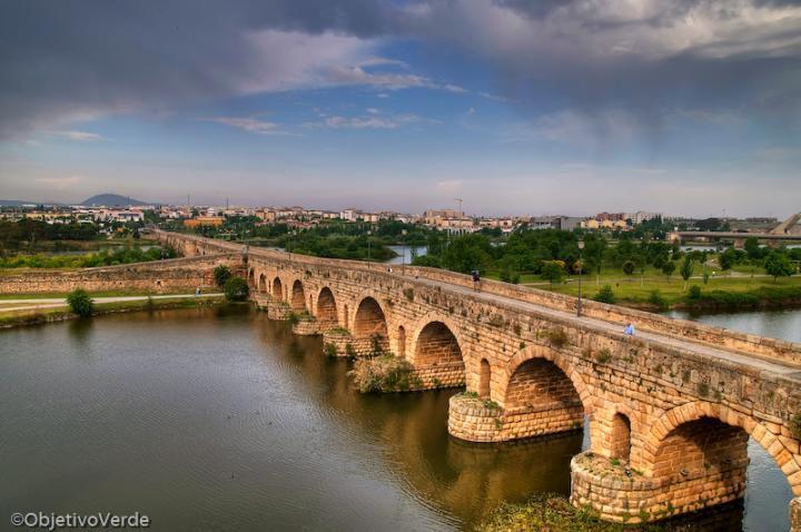 Paisajes extremeños Puente romano de Merida
