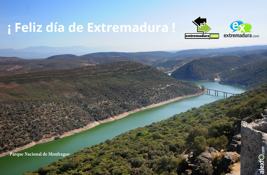 Felicitación de Extremadura.com - Día de Extremadura