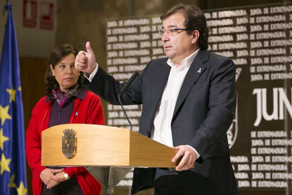 Fernández Vara advierte de que el rechazo a los presupuestos “tiene consecuencias concretas” para las personas