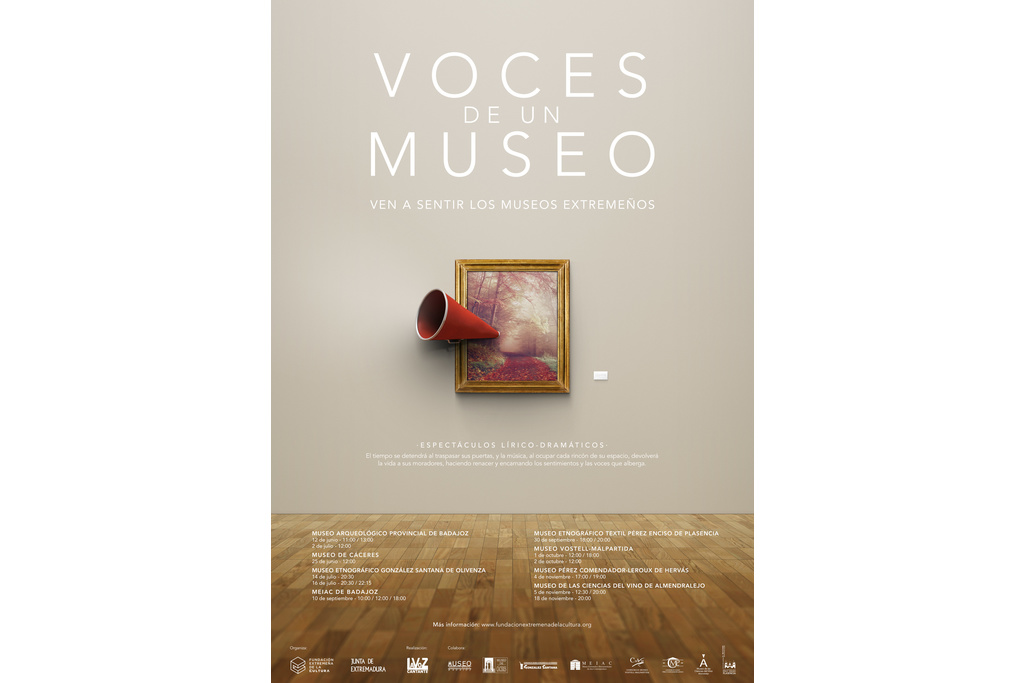 'Voces de un museo' comienza el 12 de junio, en el Arqueológico Provincial de Badajoz, su recorrido por ocho centros extremeños