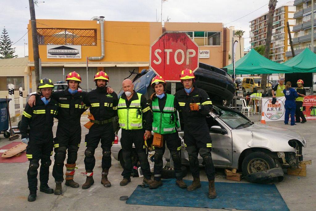 El CPEI de Badajoz se clasifica en los primeros puestos en el Campeonato de Rescate en Accidentes de Tráfico