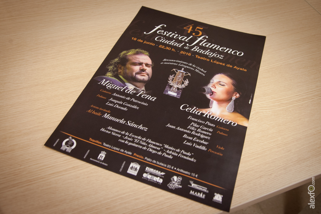 Presentación del 45 Festival de Flamenco Ciudad de Badajoz 7