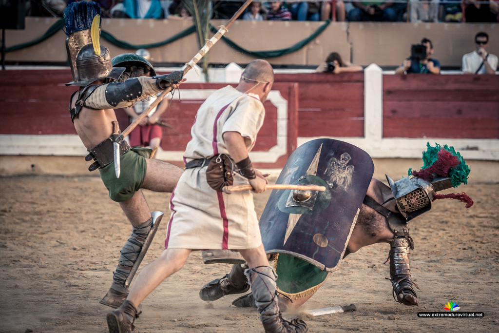 Espectáculo de Gladiadores #Emeritalvdica 745