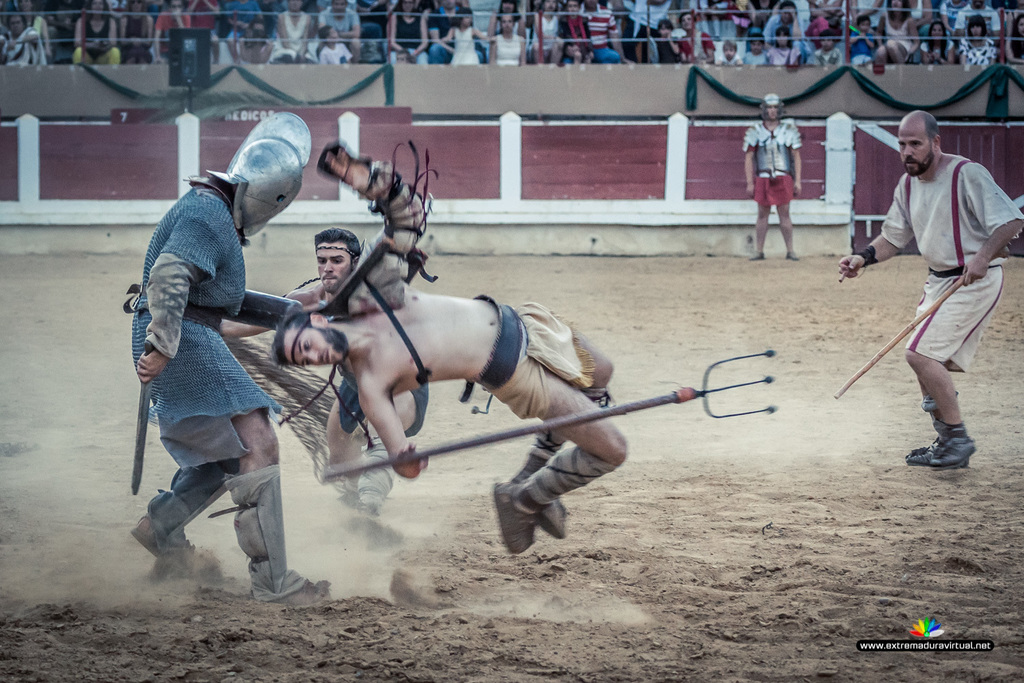Espectáculo de Gladiadores #Emeritalvdica 723