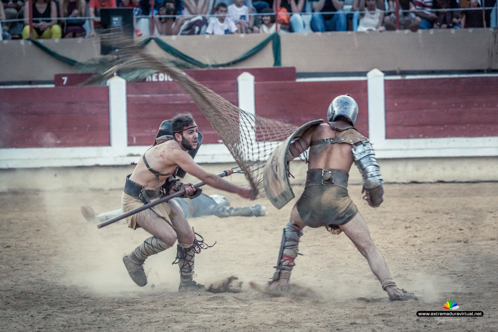 Espectáculo de Gladiadores #Emeritalvdica 926