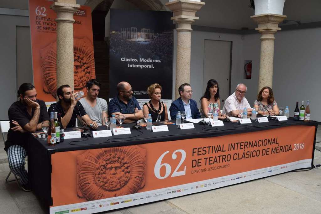 La secretaria general de Cultura destaca el protagonismo de la mujer en la apertura del 62º Festival de Teatro Clásico de Mérida