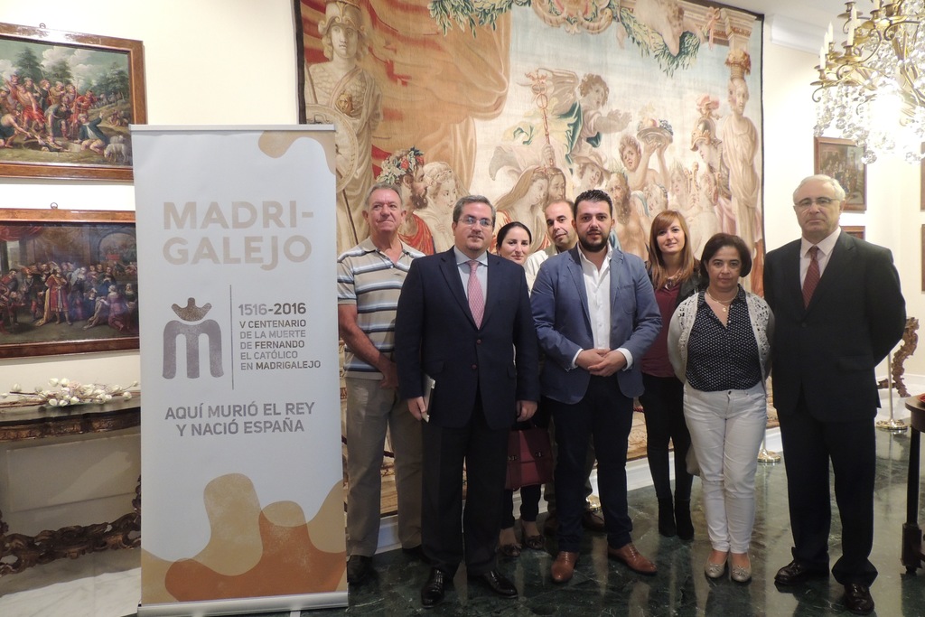 El alcalde de Madrigalejo anima a las empresas a sumarse al V Centenario de la muerte de Fernando el Católico