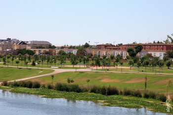 Parque del Guadiana en Badajoz