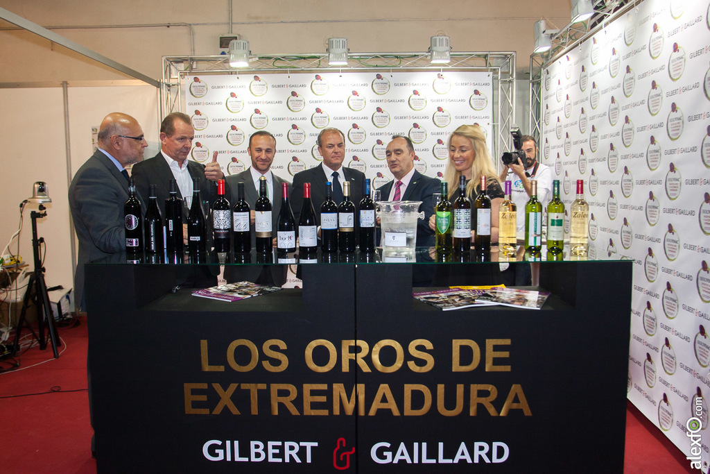 Los Oro de Extremadura por Gilbert & Gaillard se presentan en Iberovinac