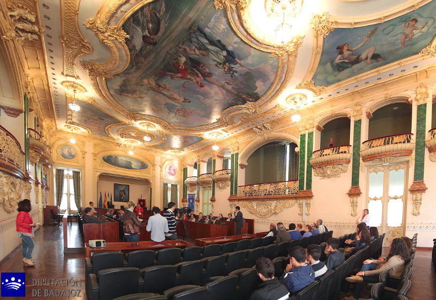 Salón de la Diputación de Badajoz
