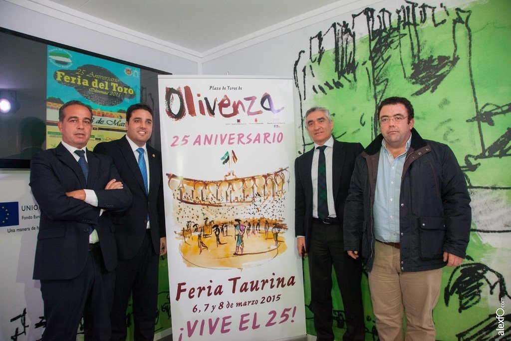 Olivenza celebra el 25 aniversario de su Feria del Toro en Fitur 2015
