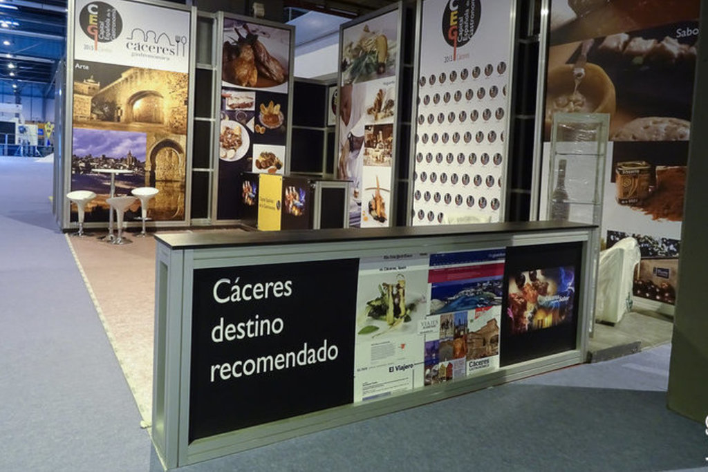 Un sello con sabor gastronómico extremeño dedicado a Cáceres como Capital de la Gastronomía Española