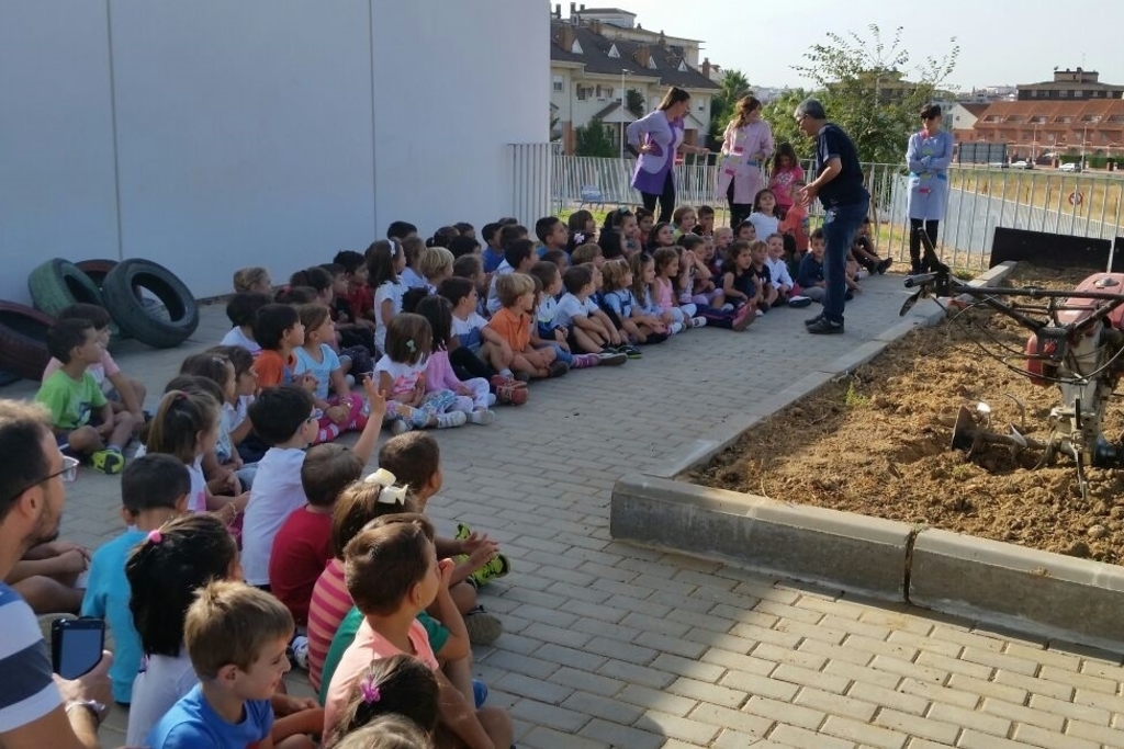 El proyecto de red de huertos educativos busca la sensibilización y el respeto por el medio ambiente