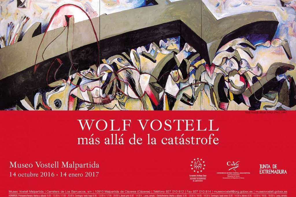 La exposición “Wolf Vostell más allá de la catástrofe” muestra la razón y la sinrazón del siglo XX