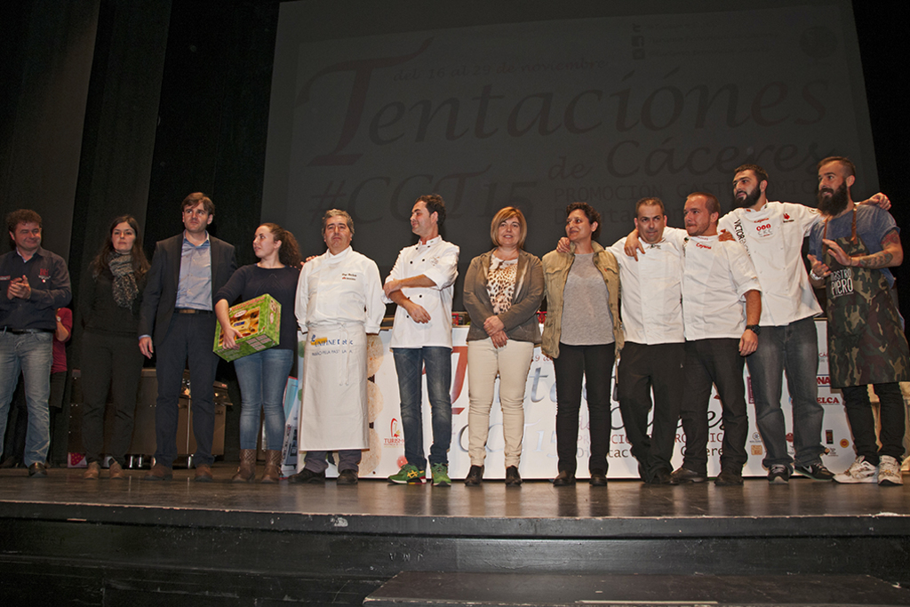 Raúl Olmedo, del restaurante cacereño Bouquet, ganador del Concurso de tapas Tentación-es