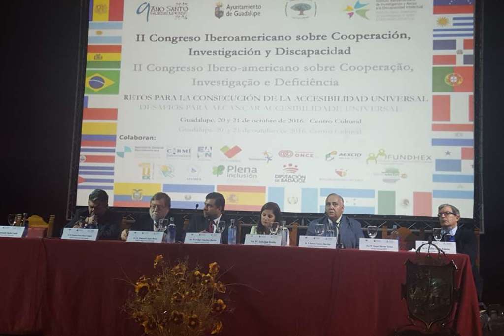 Gil Rosiña destaca la lucha por la igualdad de oportunidades para las personas con discapacidad, en el ámbito de la cooperación con Iberoamérica