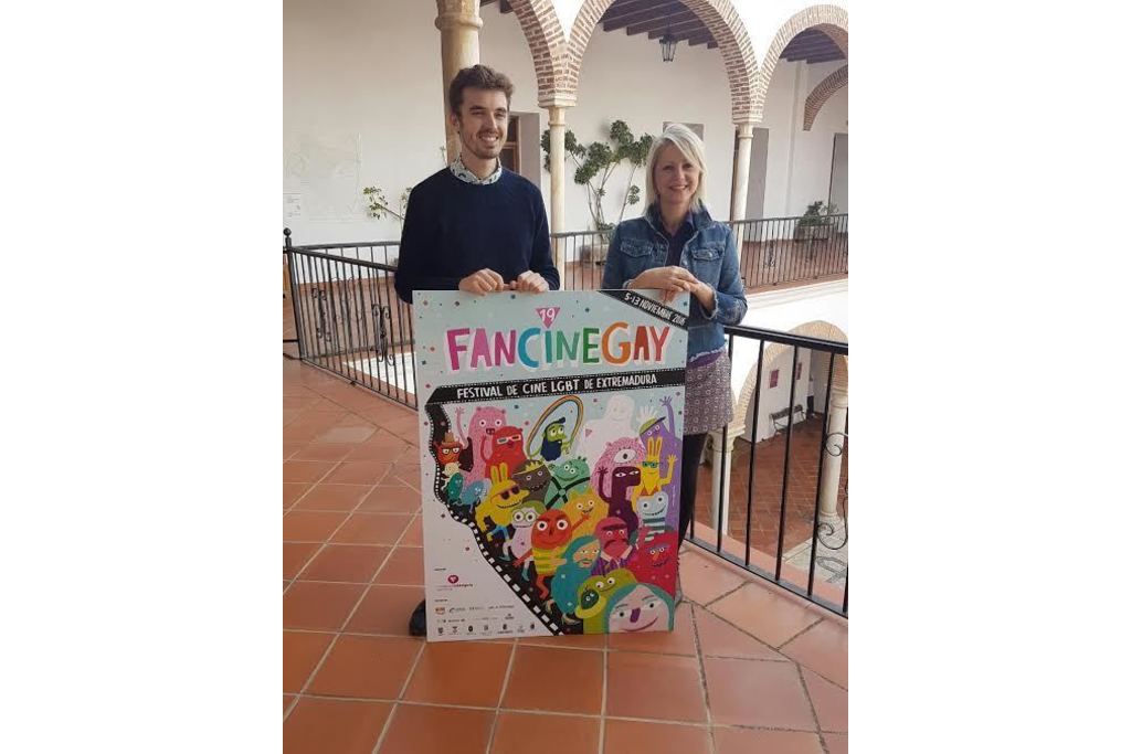 El Ayuntamiento de Zafra presenta el cartel del festival FanCineGay en Zafra