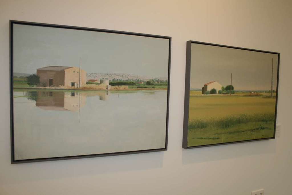 Inauguran en Mérida una exposición de paisajes del artista dombenitense Miguel Calderón Paredes