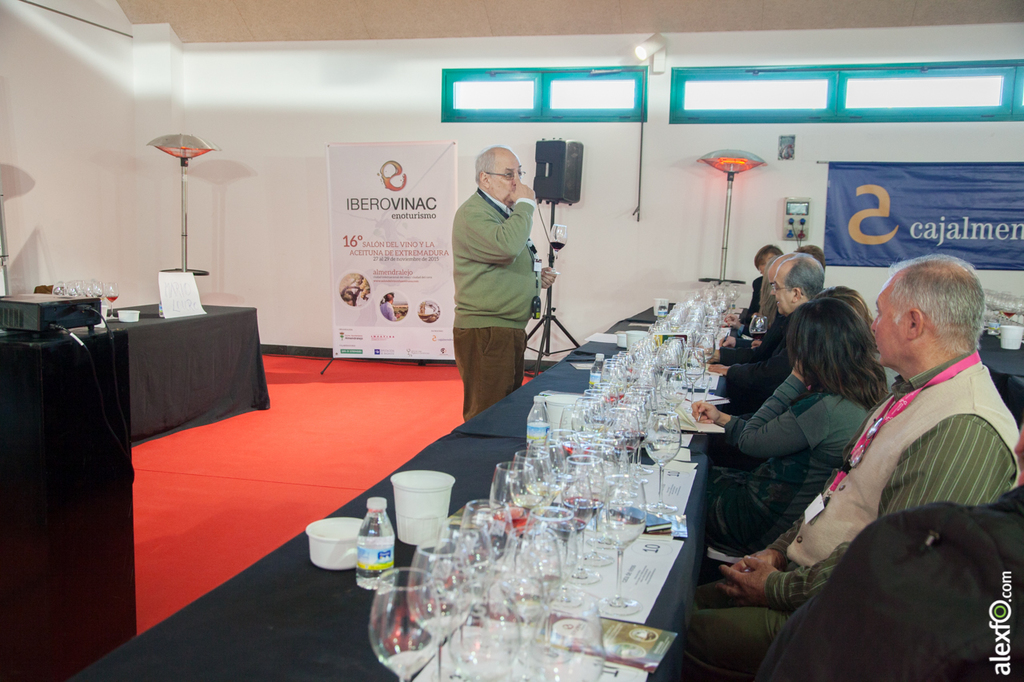 Mario Louro - Cata de " Vinos ibéricos " - Iberovinac enoturismo 2015 - Almendralejo 28112015-IMG_8256