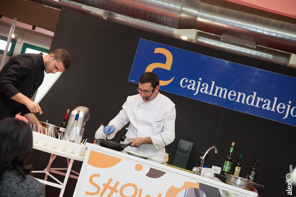 Show Cooking de Extremadura - Rte Las Barandas - Iberovinac Enoturismo 2015 iberovinac 2015 - show cooking las barandas-8029