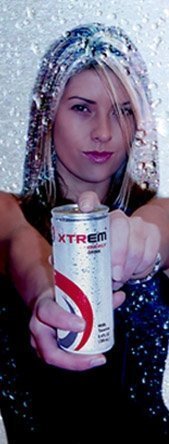 Degustação/Promoção Xtrem Energy Drink! Promotora-