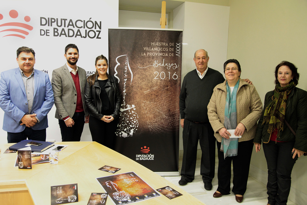 Más de 50 grupos y coros de la provincia de Badajoz participan en la XXXIV edición de la Muestra Provincial de Villancicos