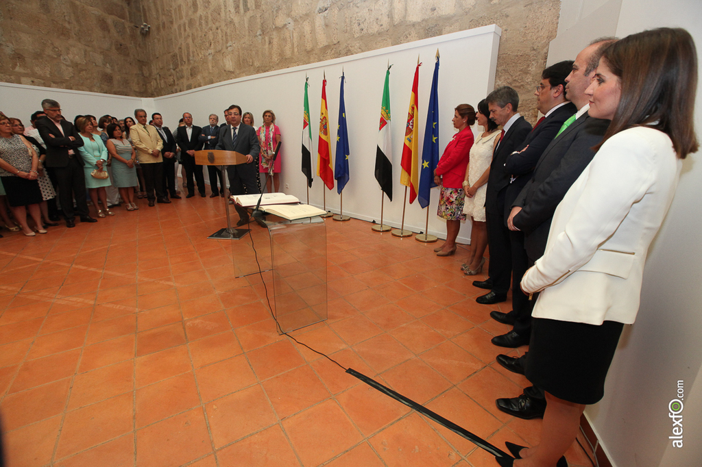 Toma de posesión Consejeros Junta de Extremadura con Guillermo Fernández Vara 2015  2015-07-07-IMG_2581