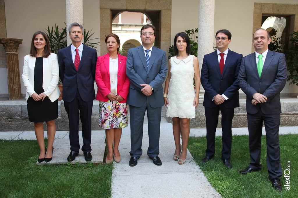 Toma de posesión Consejeros Junta de Extremadura con Guillermo Fernández Vara 2015  2015-07-07-IMG_2609