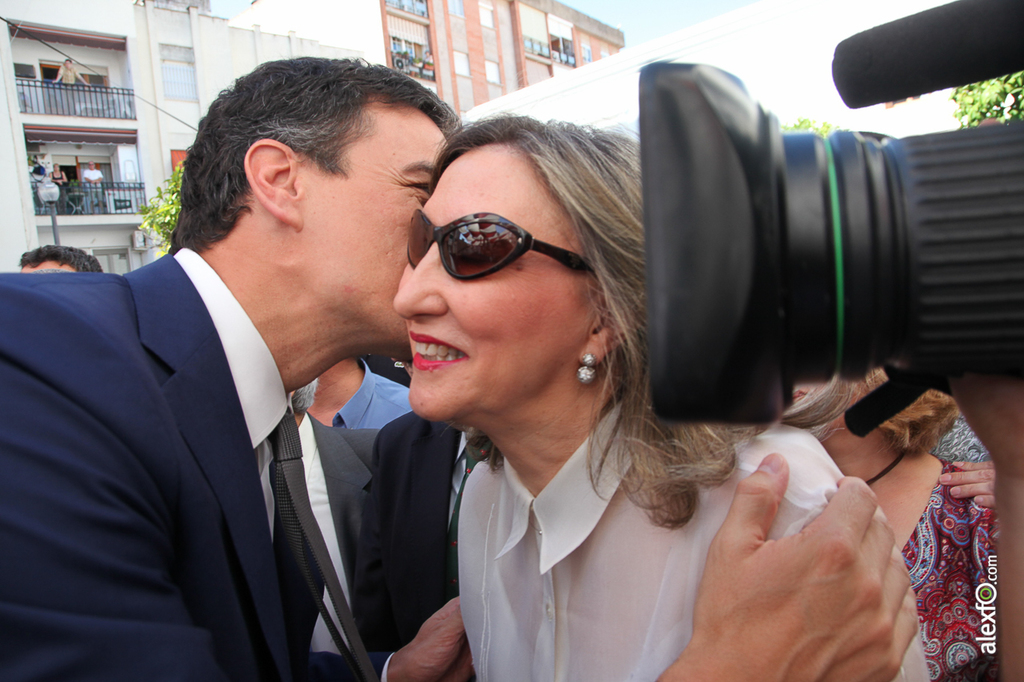 Pedro Sanchez PSOE  con Guillermo Fernández Vara - Presidente Junta Extremadura  2015-07-04-IMG_2271
