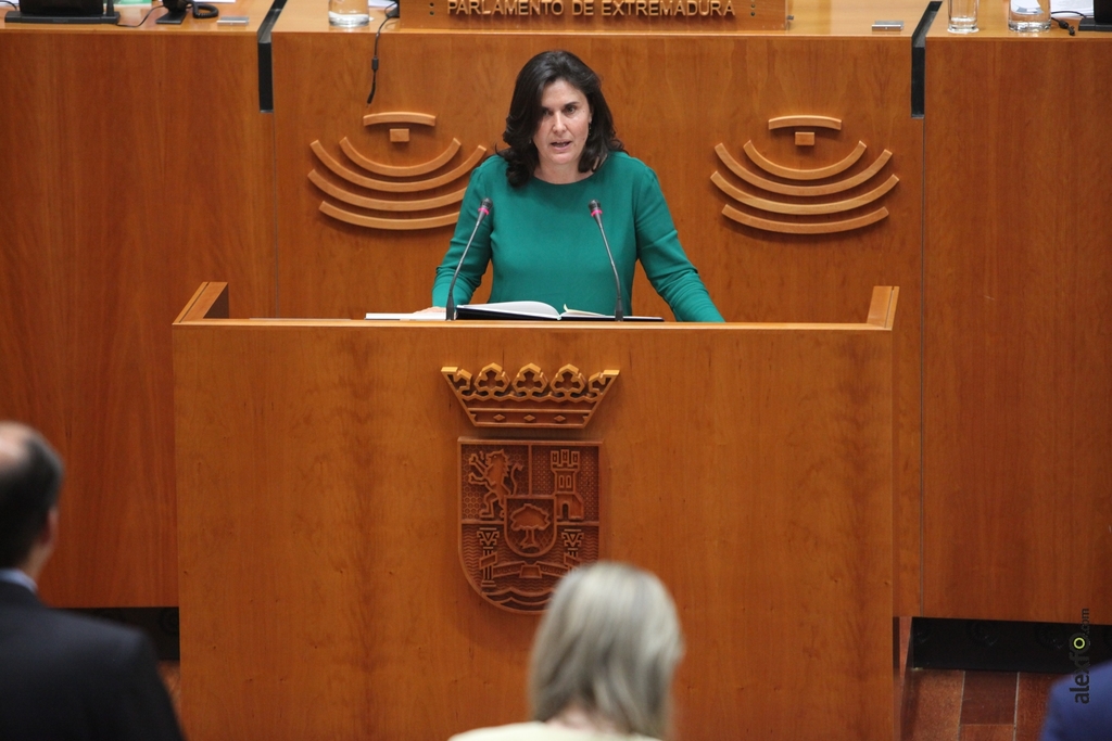 Diputados del IX Legislatura de la Asamblea de Extremadura IMG_1863_Maria Felisa Cepeda