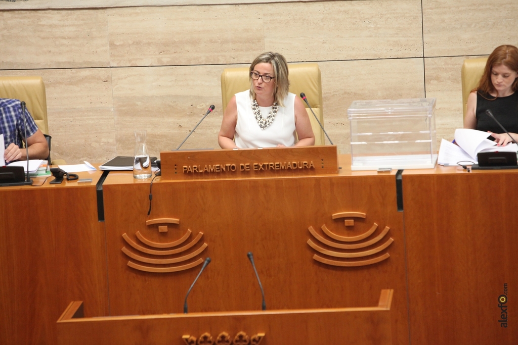 Constitución de la Asamblea de Extremadura para la IX Legislatura IMG_2039_Blanca Martin _Presidenta