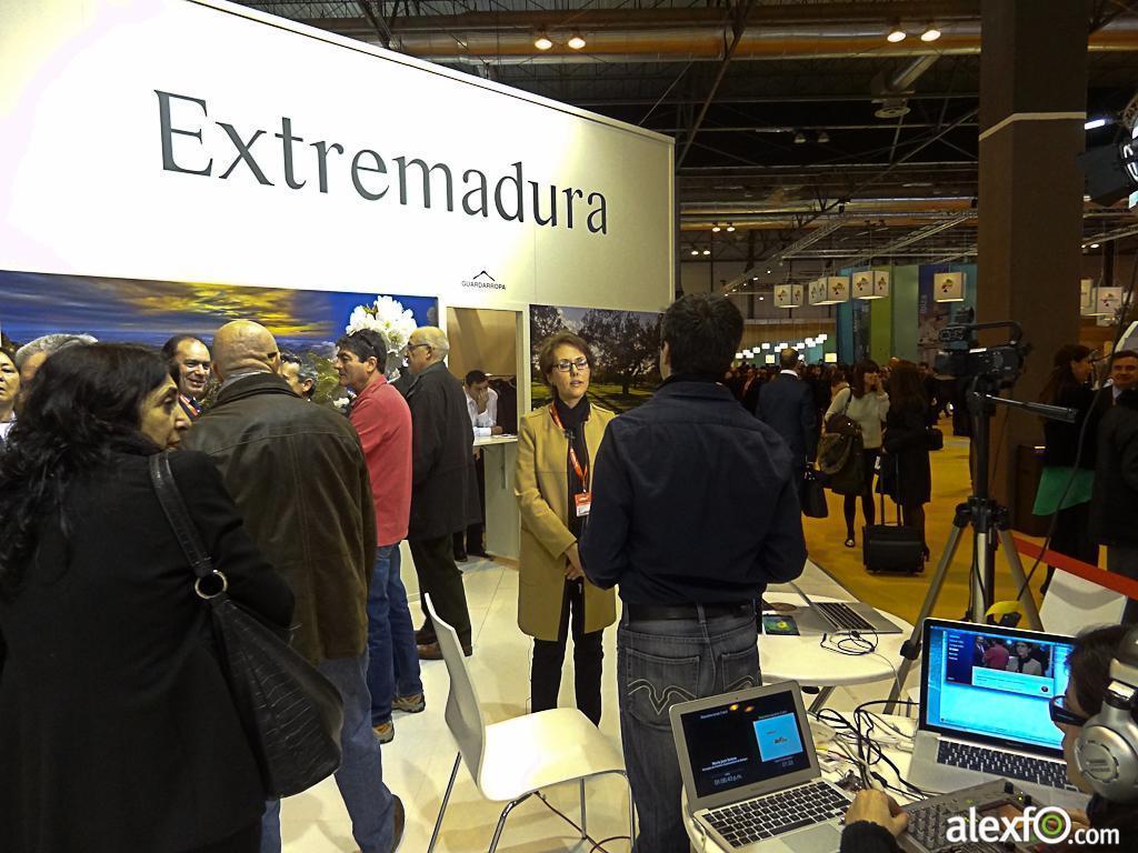 Fitur 2013-Making off Set TV Extremadura Extremadura en Fitur 2013 - Making off Set TV Stand Extremadura - Alexfo