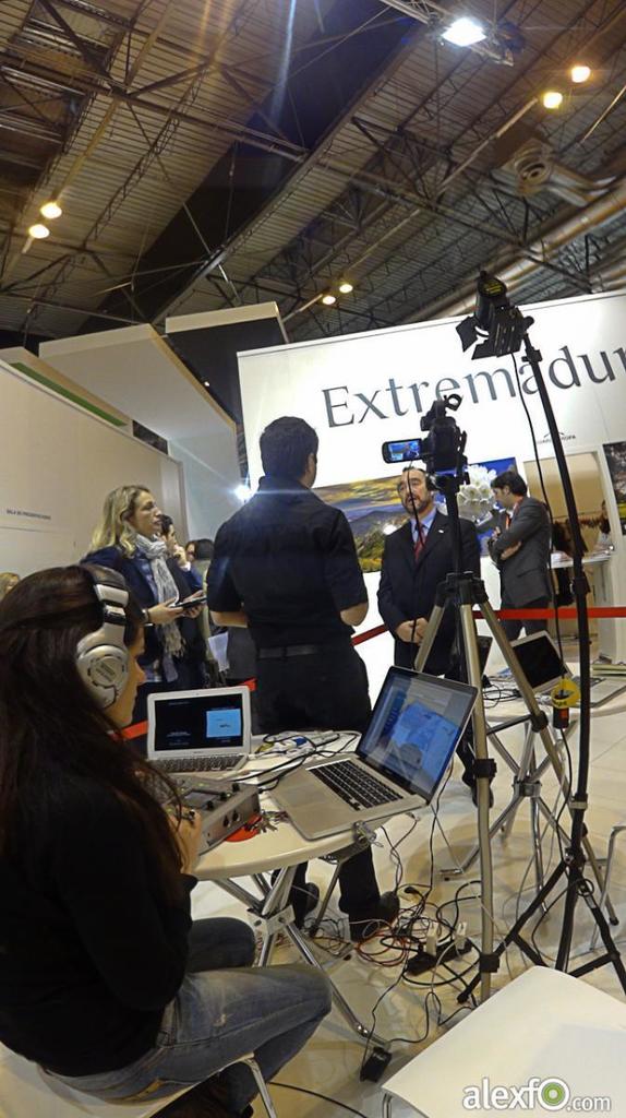 Fitur 2013-Making off Set TV Extremadura 26a6b_bda0