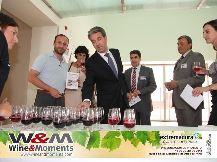Presentación Wine&Moments, Almendralejo Presentación Wine and Moments, Almendralejo
