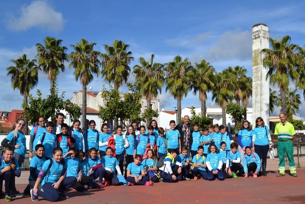La Diputación de Badajoz educa a escolares de entornos rurales en jardinería sostenible