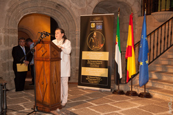 Acto de entrega del Itinerario Cultural Europeo a las Rutas de Carlos V - Monasterio de Yuste 02102015-IMG_5648