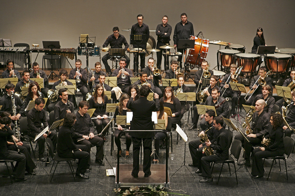 La Banda Sinfónica del Conservatorio Superior "Bonifacio Gil" ofrece un concierto en el Palacio de Congresos de Badajoz