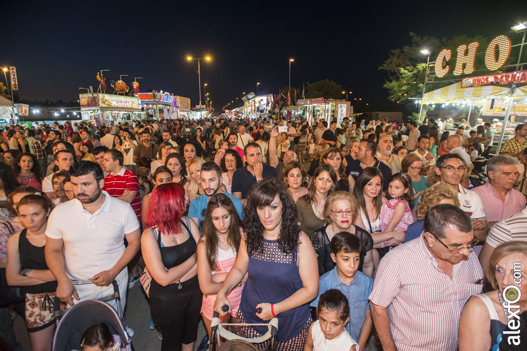Inauguración - alumbrado de Feria de San Juan Badajoz 2015 JV Alumbrado Feria-6