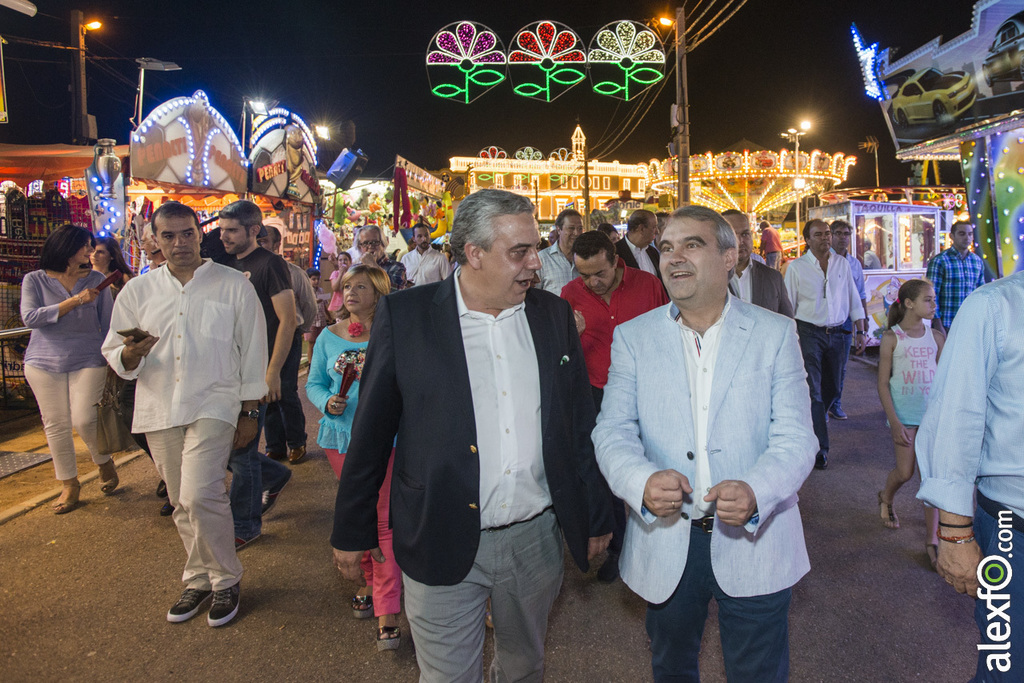 Inauguración - alumbrado de Feria de San Juan Badajoz 2015 JV Alumbrado Feria-10
